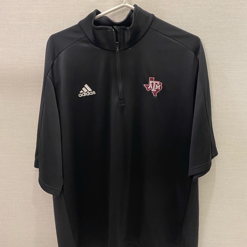 Black Texas A&M Quarter Zip